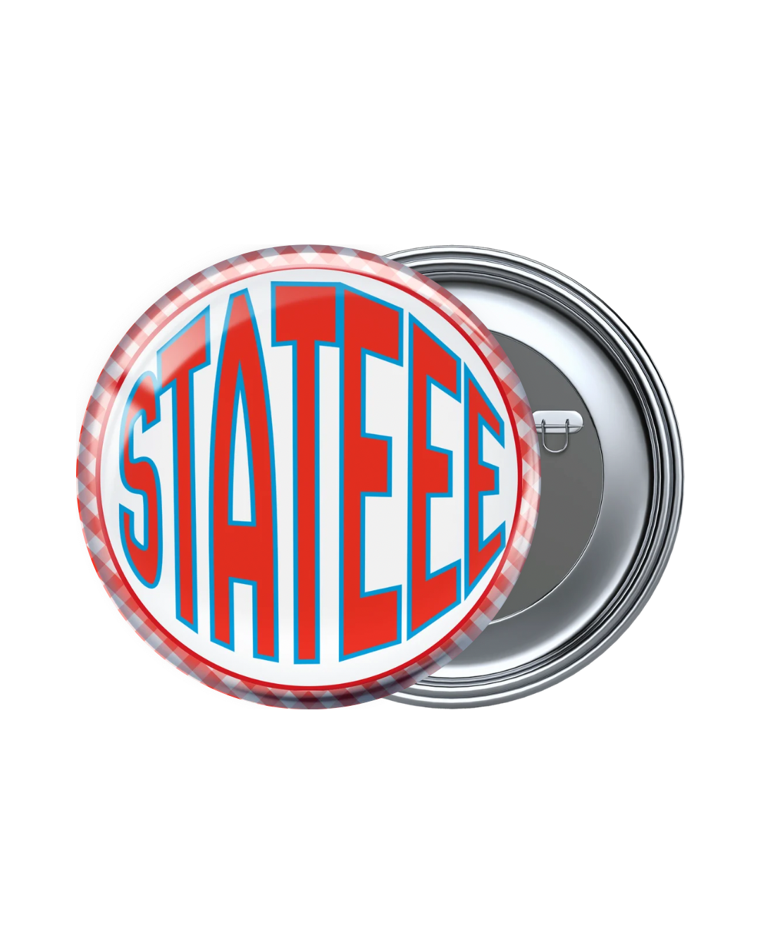 Red and Blue Game Day Buttons