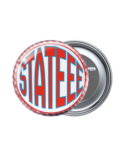 Red and Blue Game Day Buttons