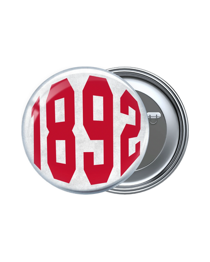 Red and White Game Day Buttons