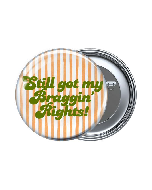 Orange and Green Game Day Buttons